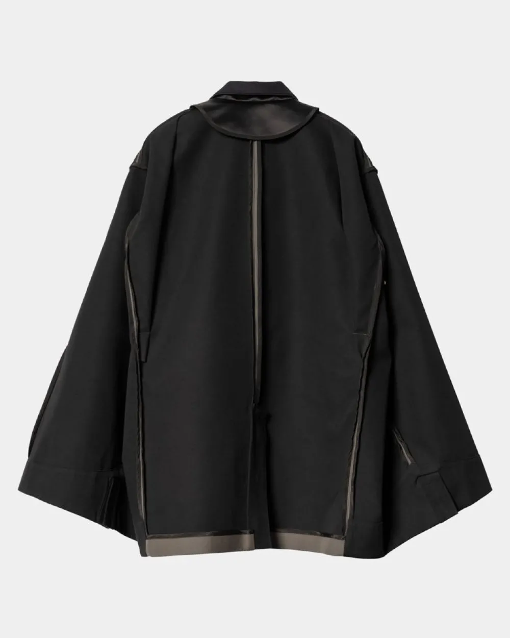 Kvinder Carhartt WIP Sacai X Suiting Bonding-Jakke Til Kvinder | Taupe