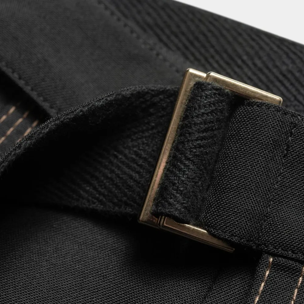 Kvinder Carhartt WIP Sacai X Suiting Bonding-Nederdel Til Kvinder | Sort