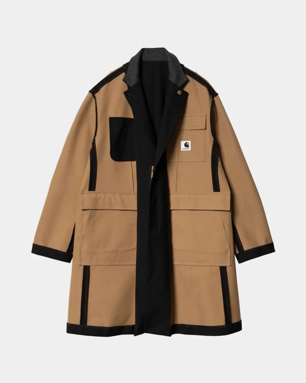 Mænd Carhartt WIP Sacai X Suiting Bonding Coat | Sort