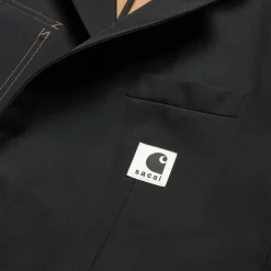 Mænd Carhartt WIP Sacai X Suiting Bonding Coat | Sort