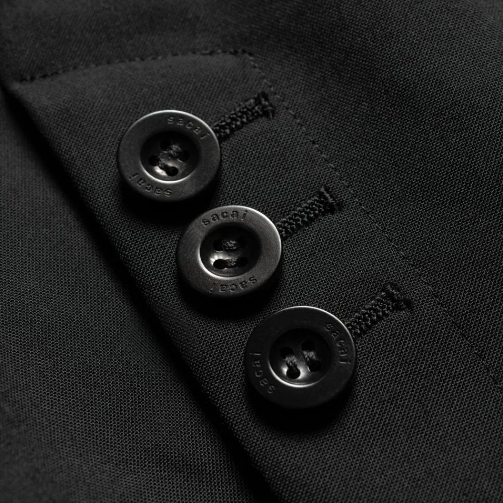 Mænd Carhartt WIP Sacai X Suiting Bonding Coat | Sort