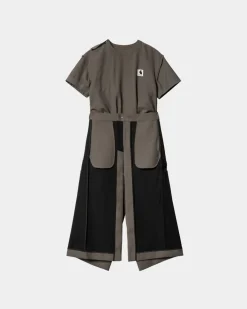 Kvinder Carhartt WIP Sacai X Suiting Bonding Dress | Taupe