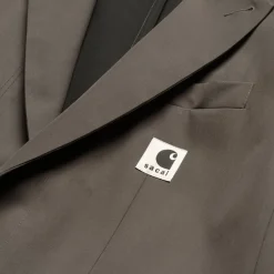 Mænd Carhartt WIP Sacai X Suiting Bonding Coat | Taupe