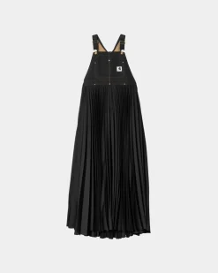Kvinder Carhartt WIP Sacai X Suiting Bonding Dress Til Kvinder | Sort