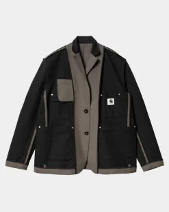 Mænd Carhartt WIP Sacai X Suiting Bonding Jacket | Taupe
