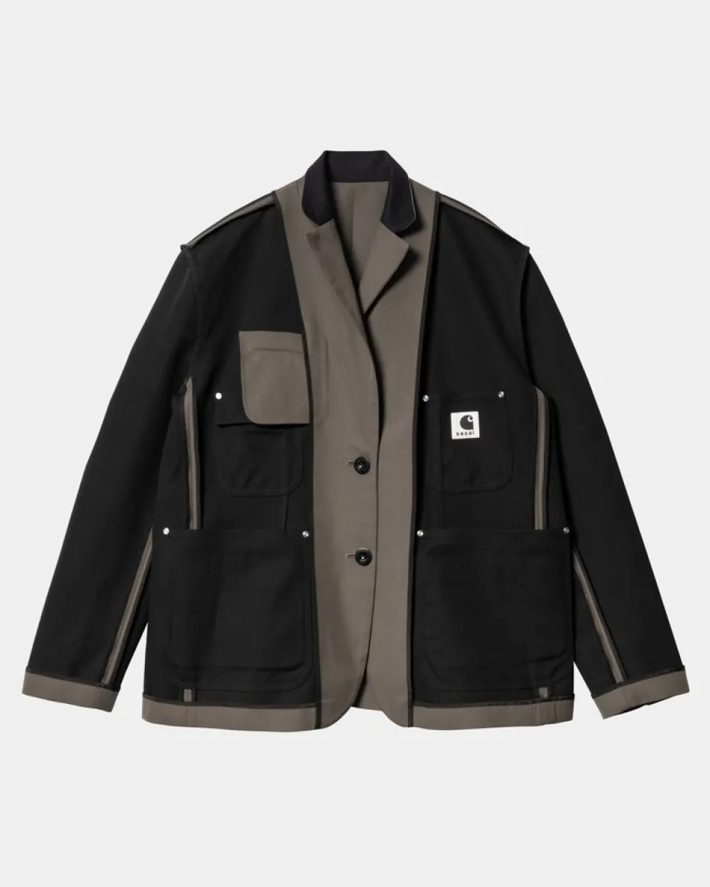 Mænd Carhartt WIP Sacai X Suiting Bonding Jacket | Taupe