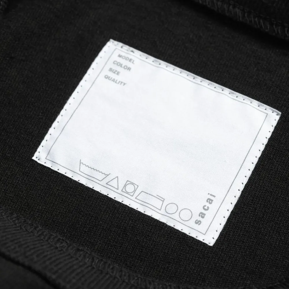 Mænd Carhartt WIP Sacai X T-Shirt | Sort