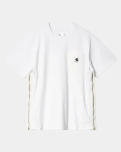 Mænd Carhartt WIP Sacai X T-Shirt | Hvid