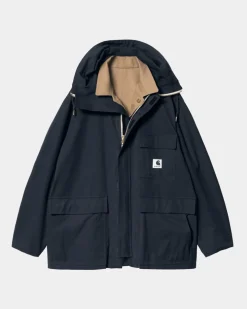 Mænd Carhartt WIP Sacai X Vendbar Andefrakke | Beige / Navy