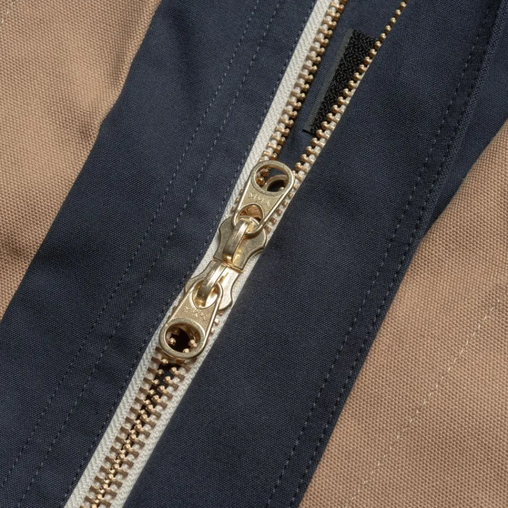 Mænd Carhartt WIP Sacai X Vendbar Andefrakke | Beige / Navy