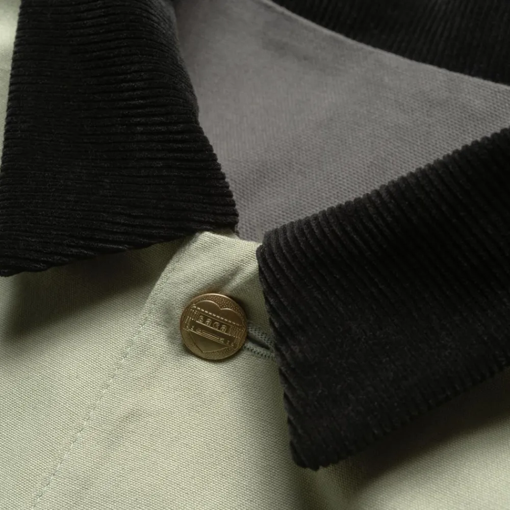 Mænd Carhartt WIP Sacai X Vendbar Andejakke | Gra/Lysegron