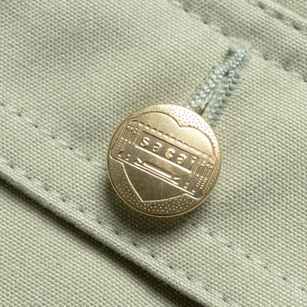 Mænd Carhartt WIP Sacai X Vendbar Andejakke | Gra/Lysegron