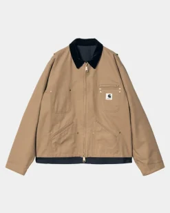 Mænd Carhartt WIP Sacai X Vendbar Andejakke | Beige / Navy