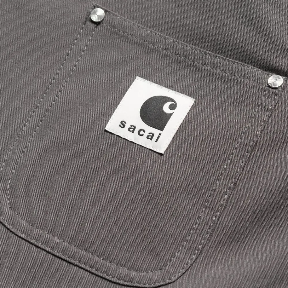 Mænd Carhartt WIP Sacai X Vendbar Andejakke | Sort