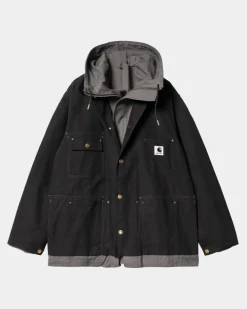 Mænd Carhartt WIP Sacai X Vendbar Andefrakke | Sort