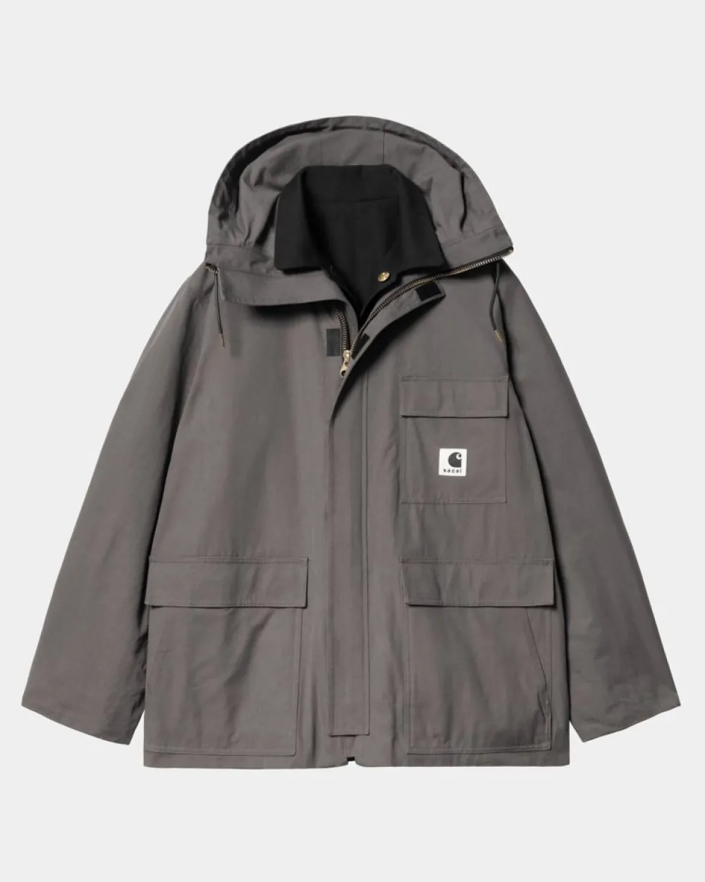 Mænd Carhartt WIP Sacai X Vendbar Andefrakke | Sort