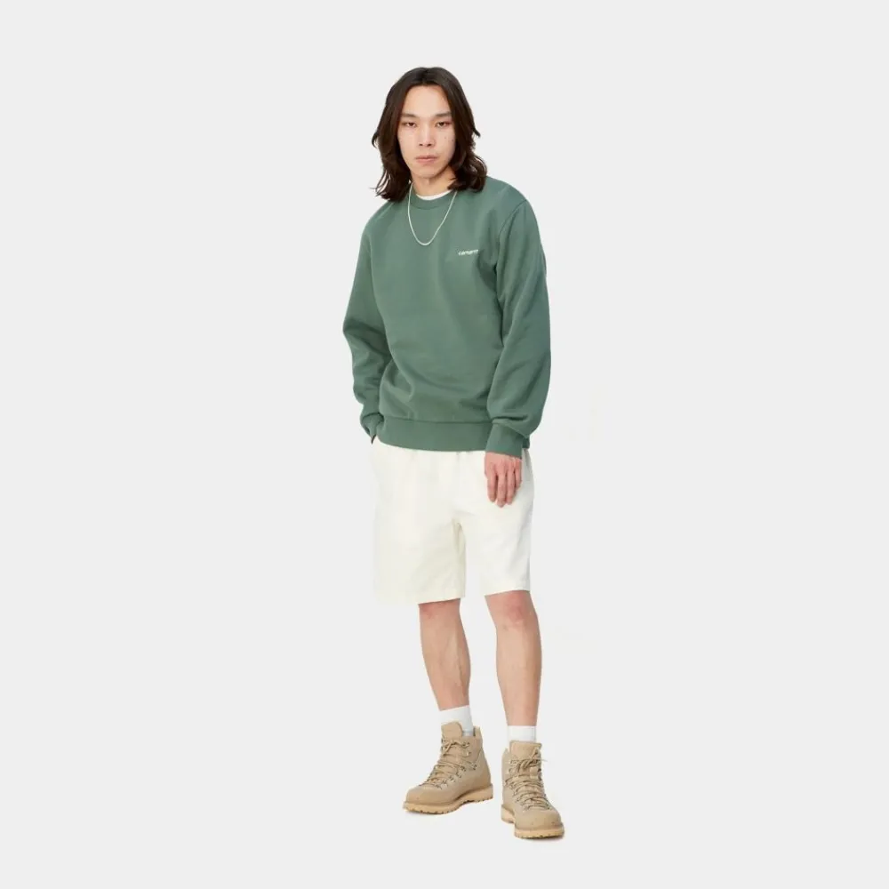Mænd Carhartt WIP Script Broderi Sweatshirt | Parkere