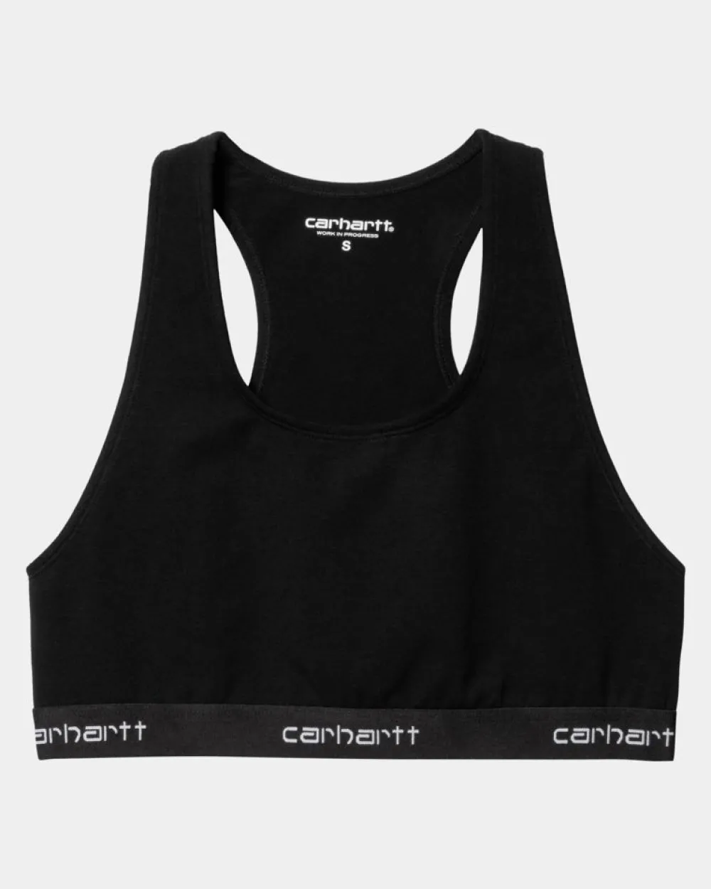 Kvinder Carhartt WIP Script Racer Tank | Sort