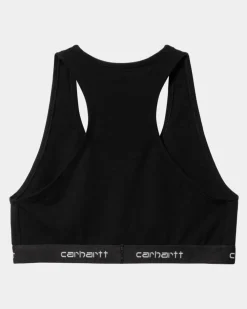 Kvinder Carhartt WIP Script Racer Tank | Sort