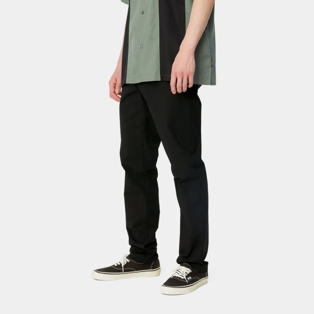 Mænd Carhartt WIP Sid Pant - Poplin | Sort
