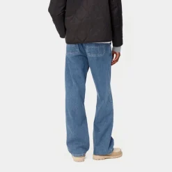 Kvinder Carhartt WIP Simple Bukser Til Kvinder | Bla (Stenvasket)