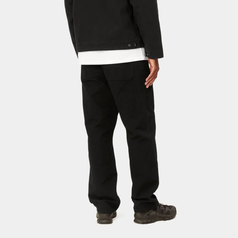 Mænd Carhartt WIP Simple Pant - Dearborn Canvas | Sort