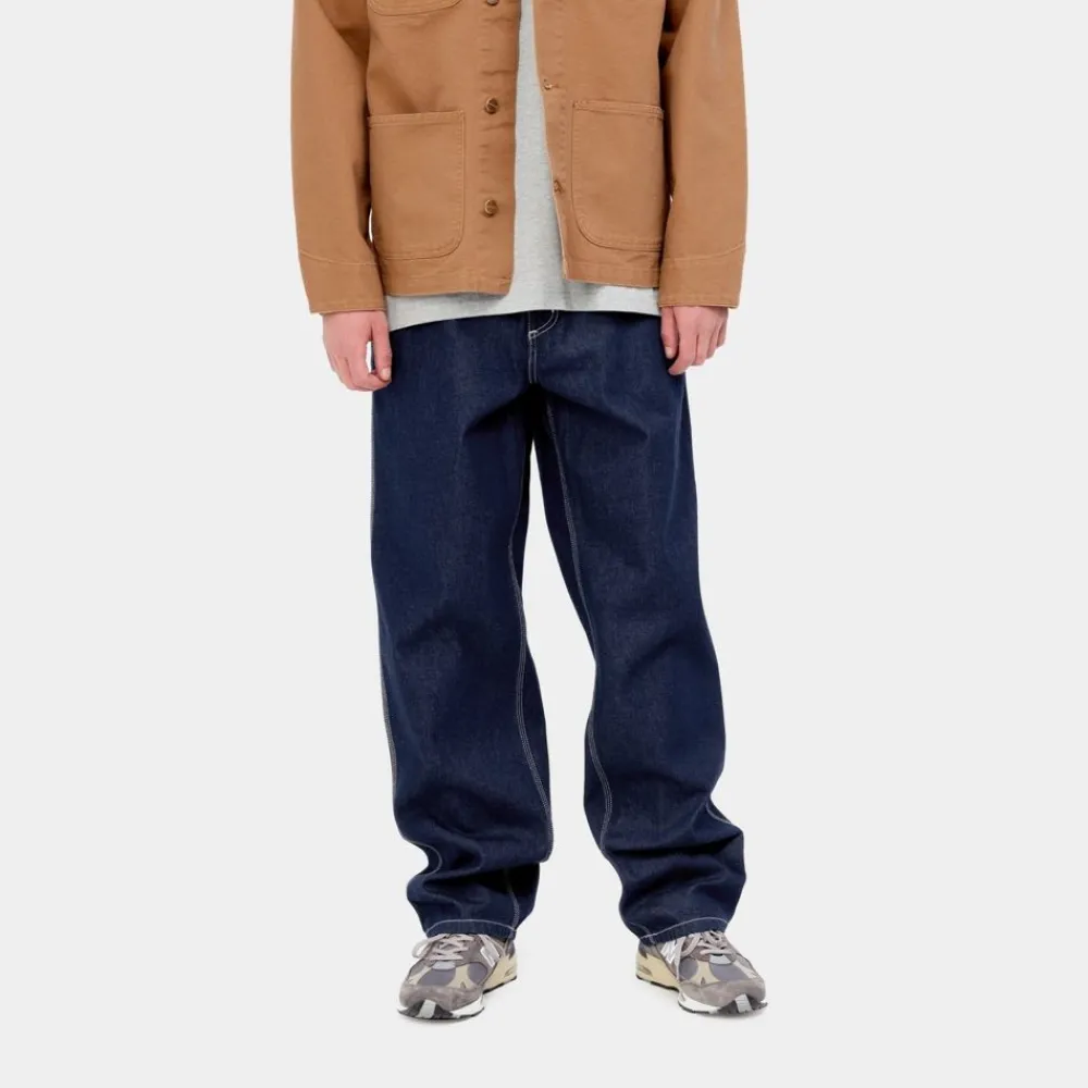 Mænd Carhartt WIP Simple Pant - Denim | Bla (En Vask)