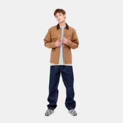 Mænd Carhartt WIP Simple Pant - Denim | Bla (En Vask)