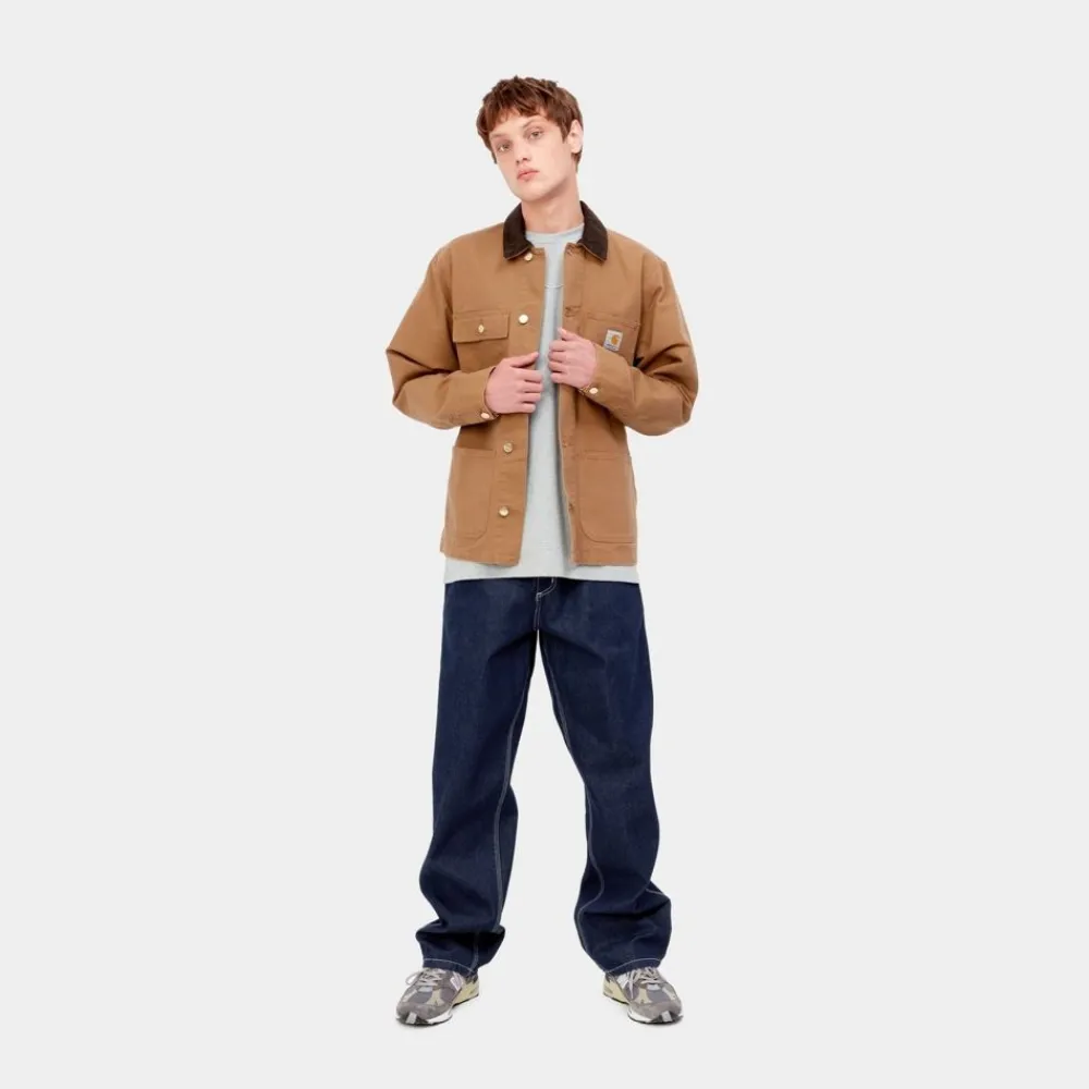 Mænd Carhartt WIP Simple Pant - Denim | Bla (En Vask)