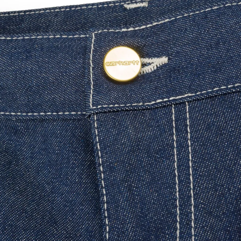 Mænd Carhartt WIP Simple Pant - Denim | Bla (Stiv)