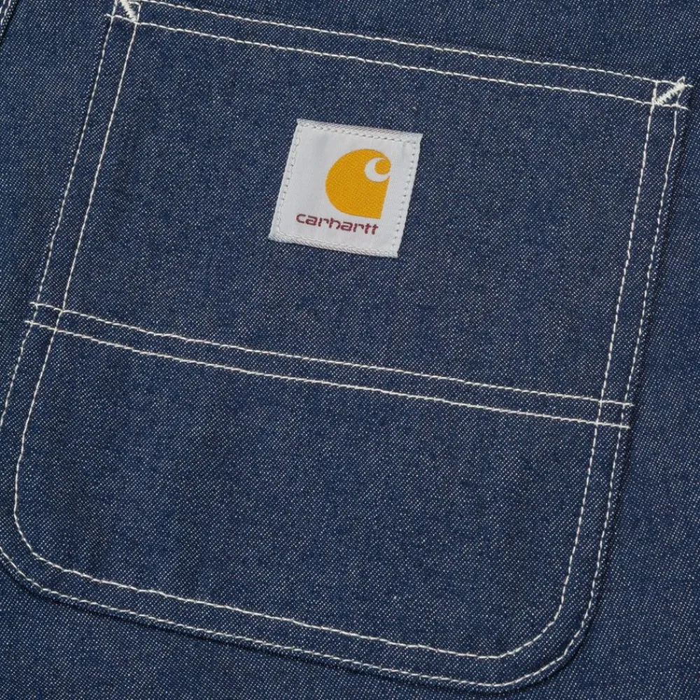 Mænd Carhartt WIP Simple Pant - Denim | Bla (Stiv)