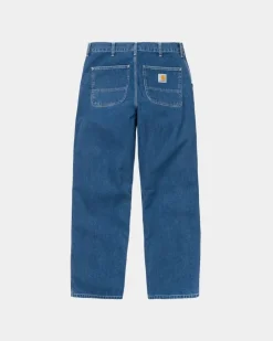 Mænd Carhartt WIP Simple Pant - Denim | Bla (Stenvasket)