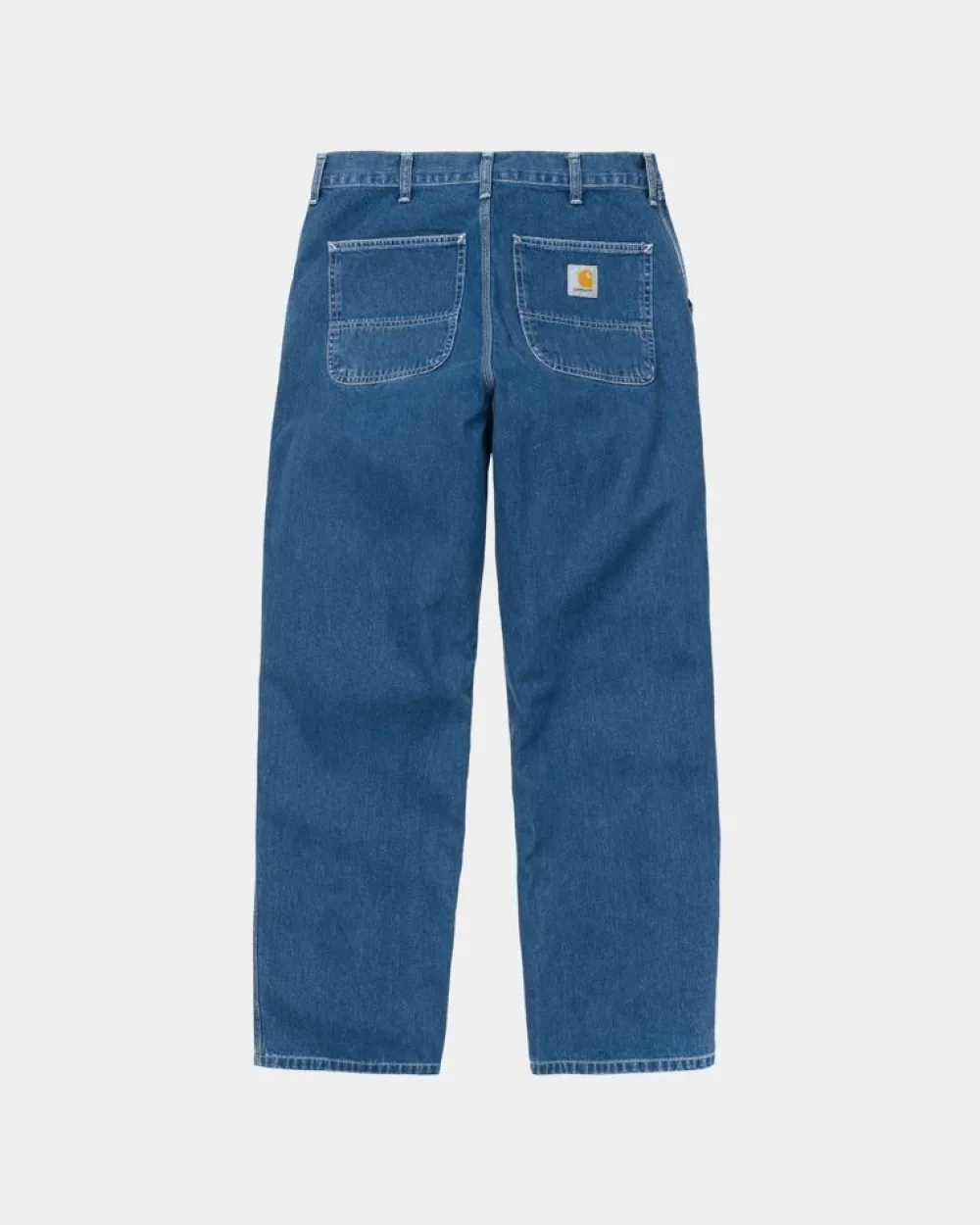 Mænd Carhartt WIP Simple Pant - Denim | Bla (Stenvasket)