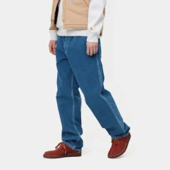 Mænd Carhartt WIP Simple Pant - Denim | Bla (Stenvasket)