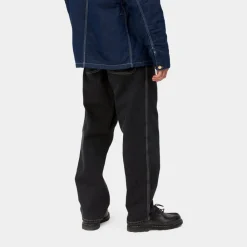 Mænd Carhartt WIP Simple Pant - Denim | Sort (Stenvasket)