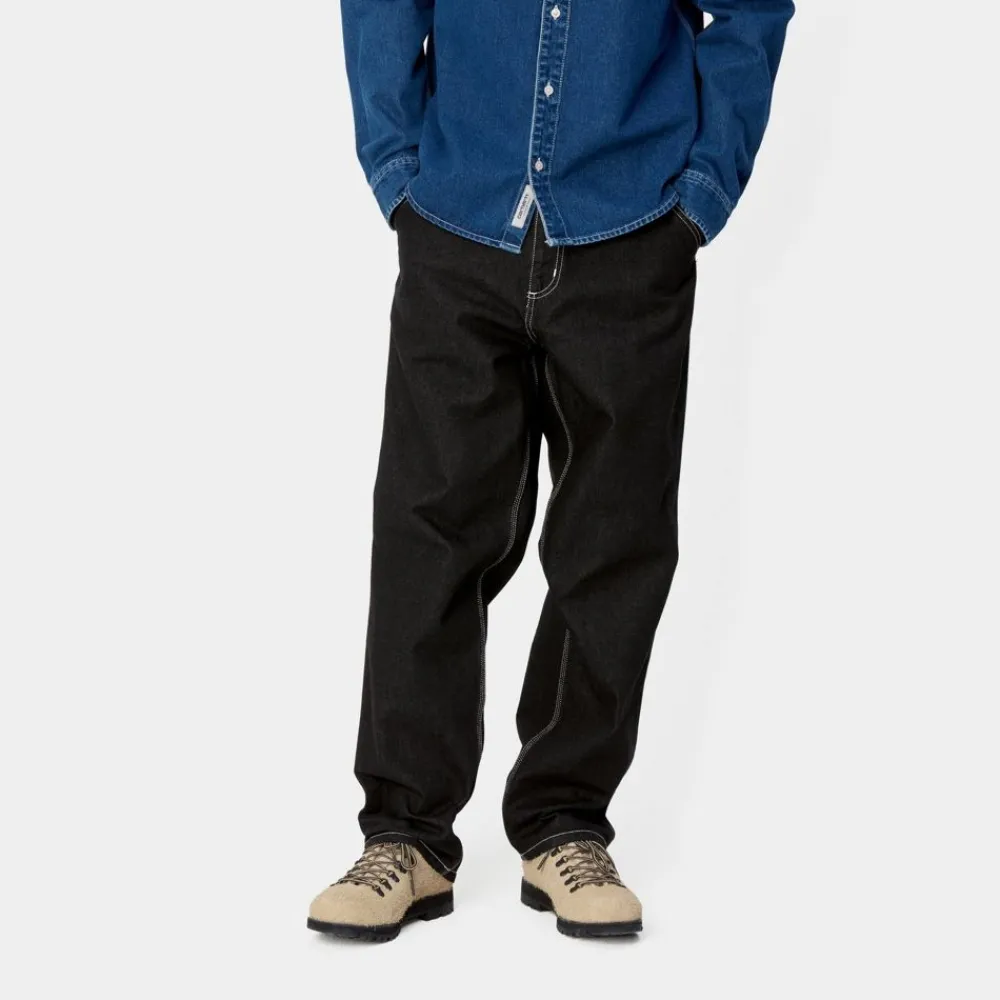 Mænd Carhartt WIP Simple Pant - Denim | Sort (En Vask)