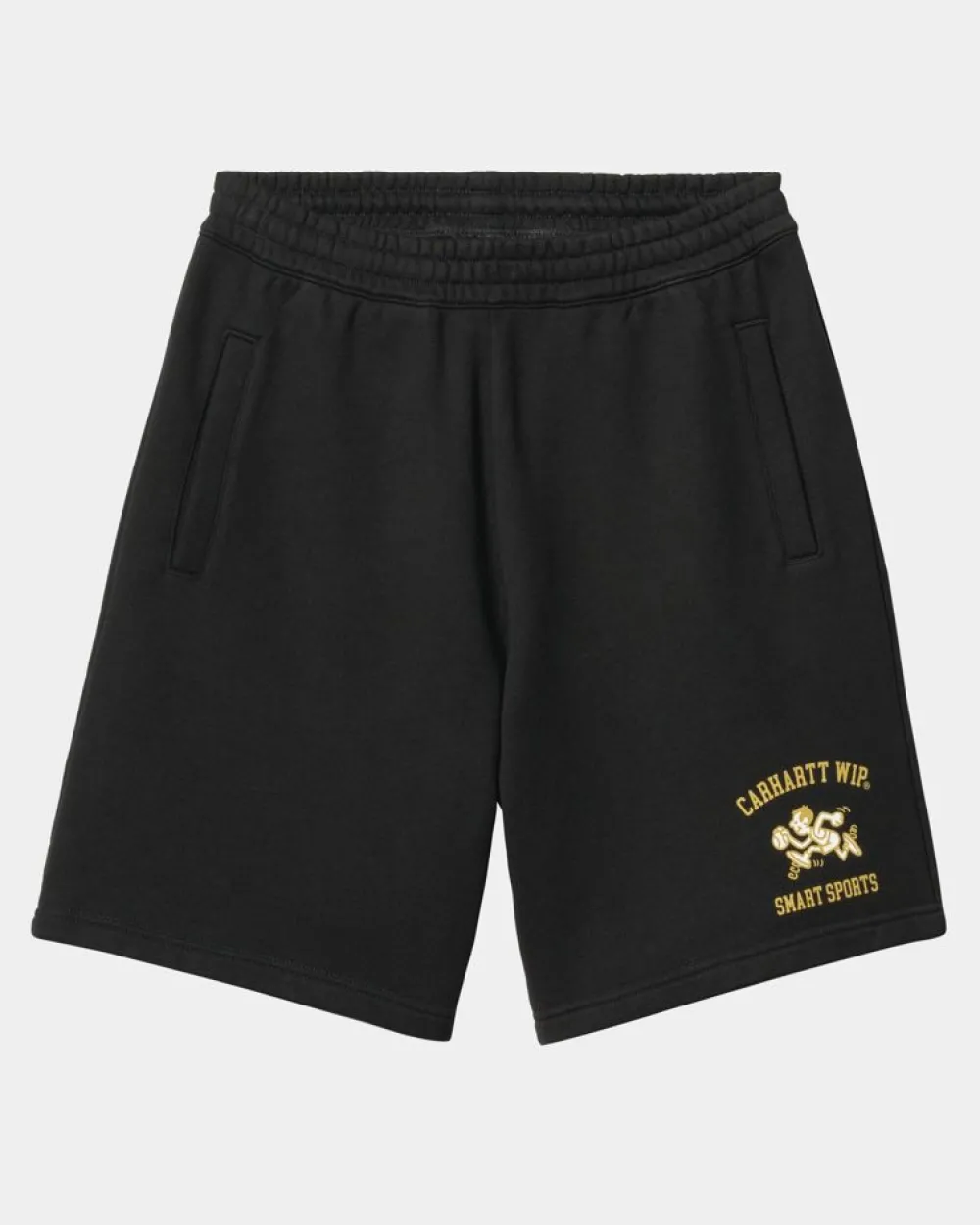 Mænd Carhartt WIP Smart Sports Sweat Short | Sort