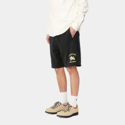 Mænd Carhartt WIP Smart Sports Sweat Short | Sort