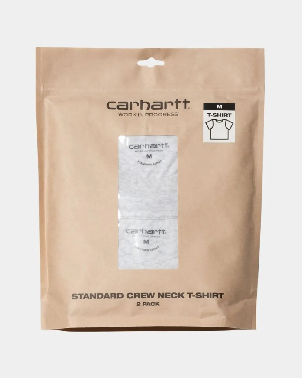 Mænd Carhartt WIP Standard T-Shirt Med Rund Hals (2 Pack) | Ask Lyng + Ask Lyng