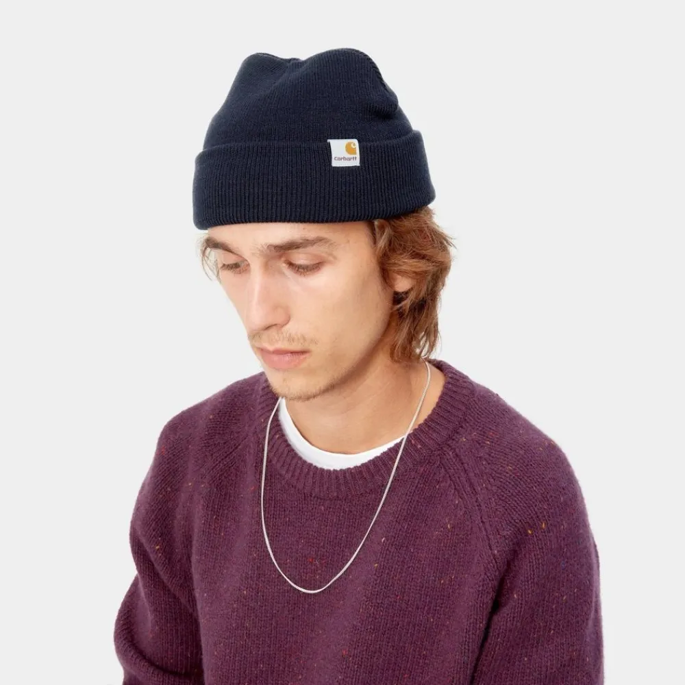 Mænd Carhartt WIP Stratus Hat Lav | Dark Navy
