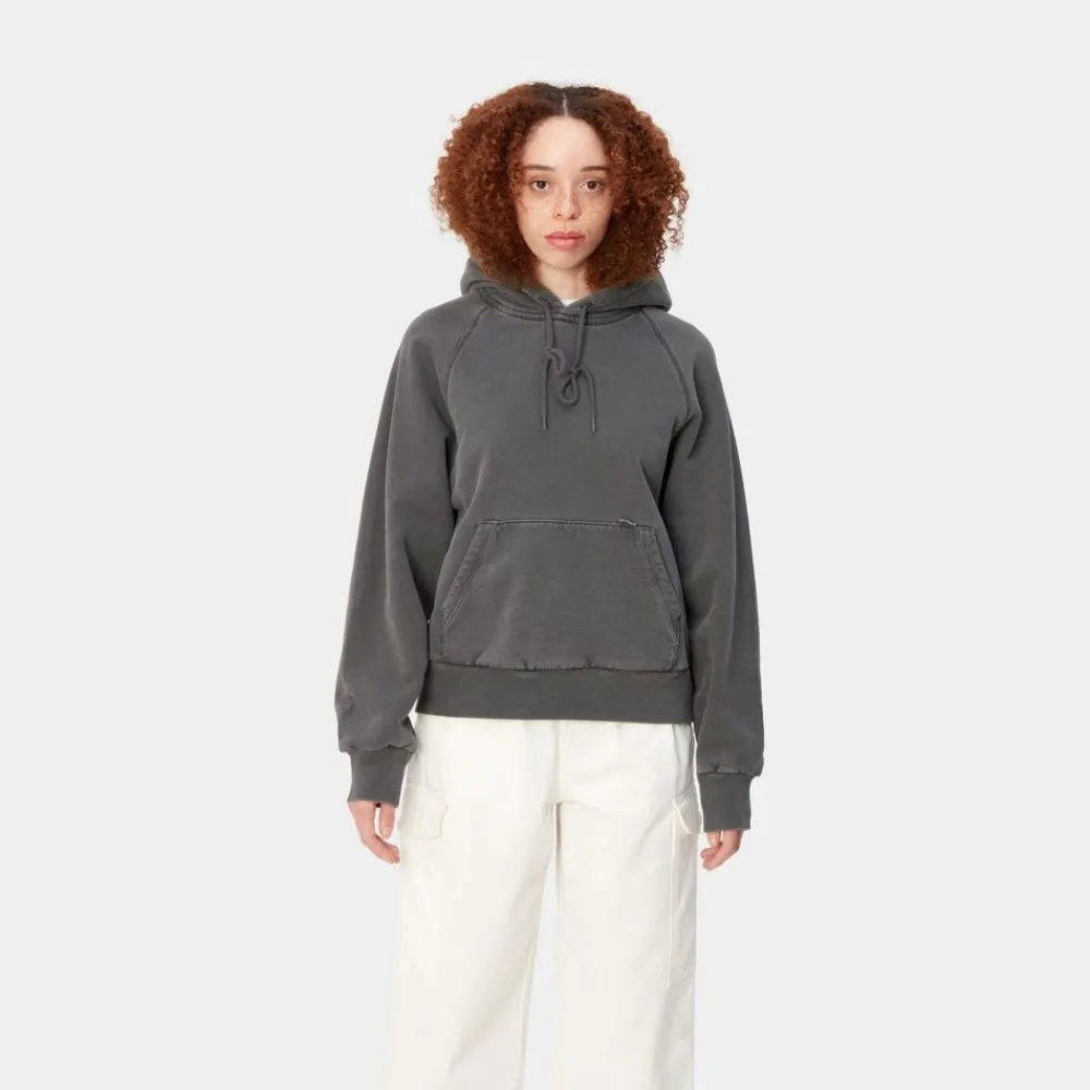 Kvinder Carhartt WIP Taos Sweatshirt Med Haette Til Kvinder | Flint