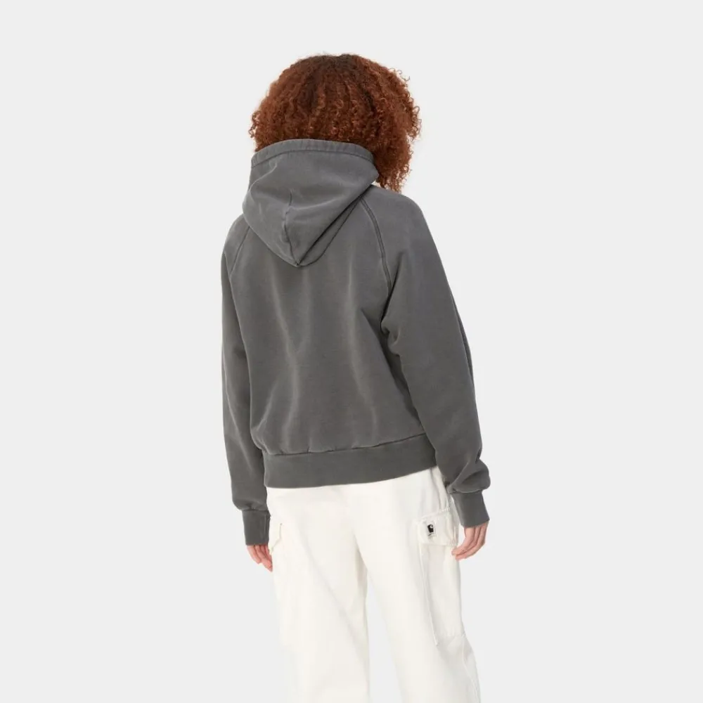 Kvinder Carhartt WIP Taos Sweatshirt Med Haette Til Kvinder | Flint