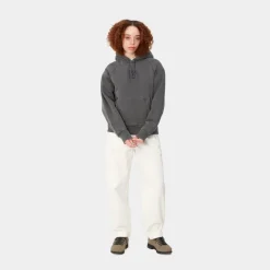 Kvinder Carhartt WIP Taos Sweatshirt Med Haette Til Kvinder | Flint