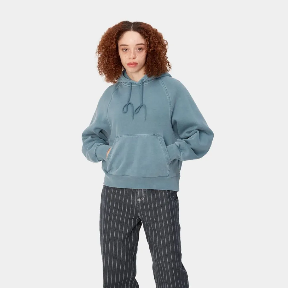 Kvinder Carhartt WIP Taos Sweatshirt Med Haette Til Kvinder | Vancouver Bla