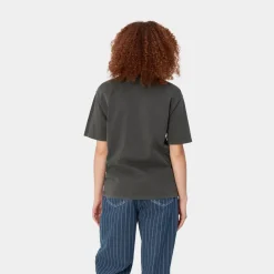 Kvinder Carhartt WIP Taos T-Shirt Til Kvinder | Flint
