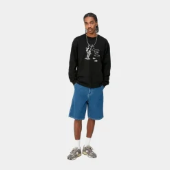 Mænd Carhartt WIP Tools For Life Langaermet T-Shirt | Sort