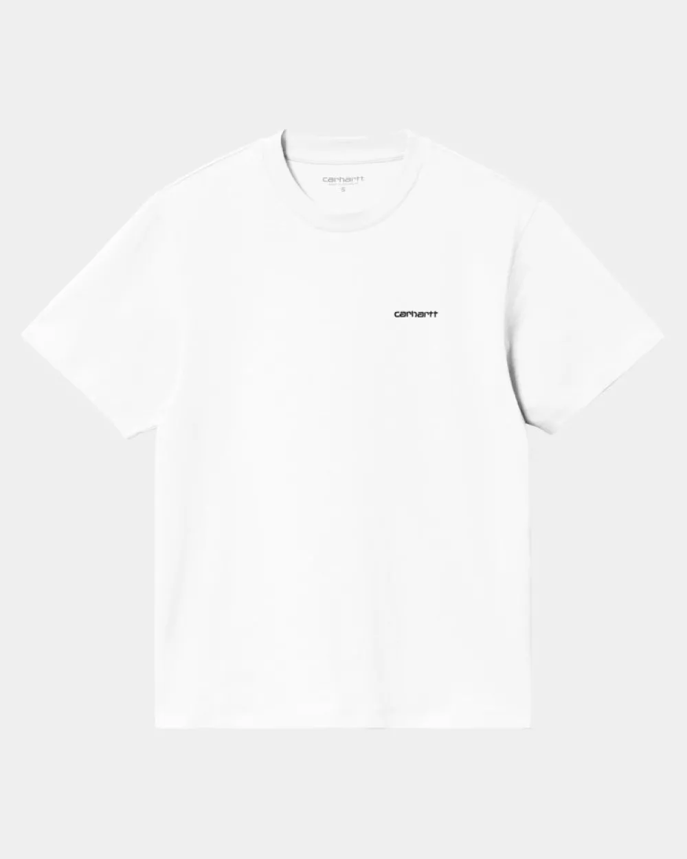 Kvinder Carhartt WIP T-Shirt Med Tekstbroderi Til Kvinder | Hvid