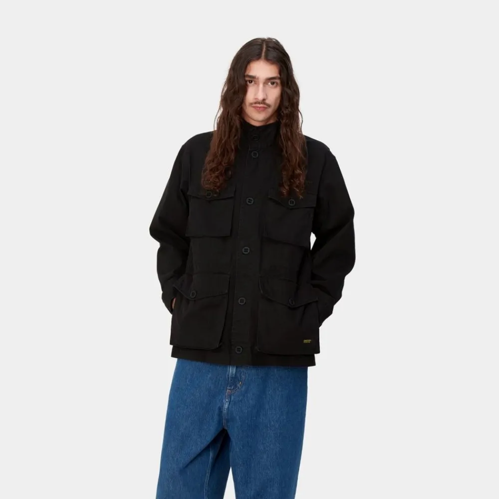 Mænd Carhartt WIP Unity Jakke | Sort (Tung Enzymvask)