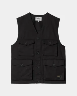 Mænd Carhartt WIP Unity Vest | Sort (Tung Enzymvask)