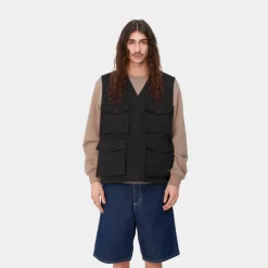 Mænd Carhartt WIP Unity Vest | Sort (Tung Enzymvask)
